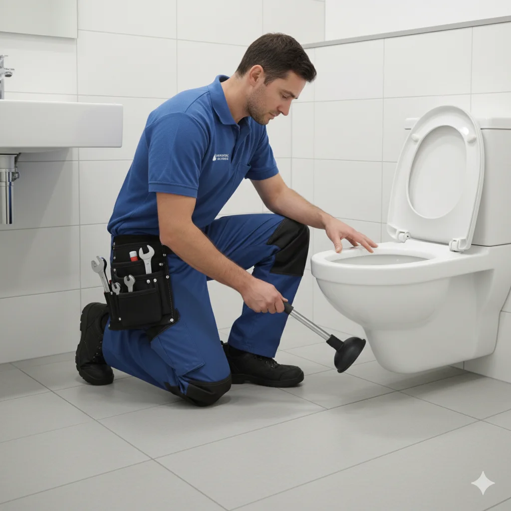 Débouchage de toilettes professionnel